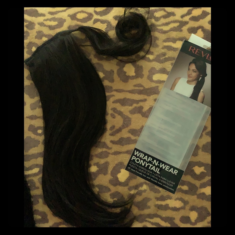 Dark Chocolate Brown Wrap Around Pony